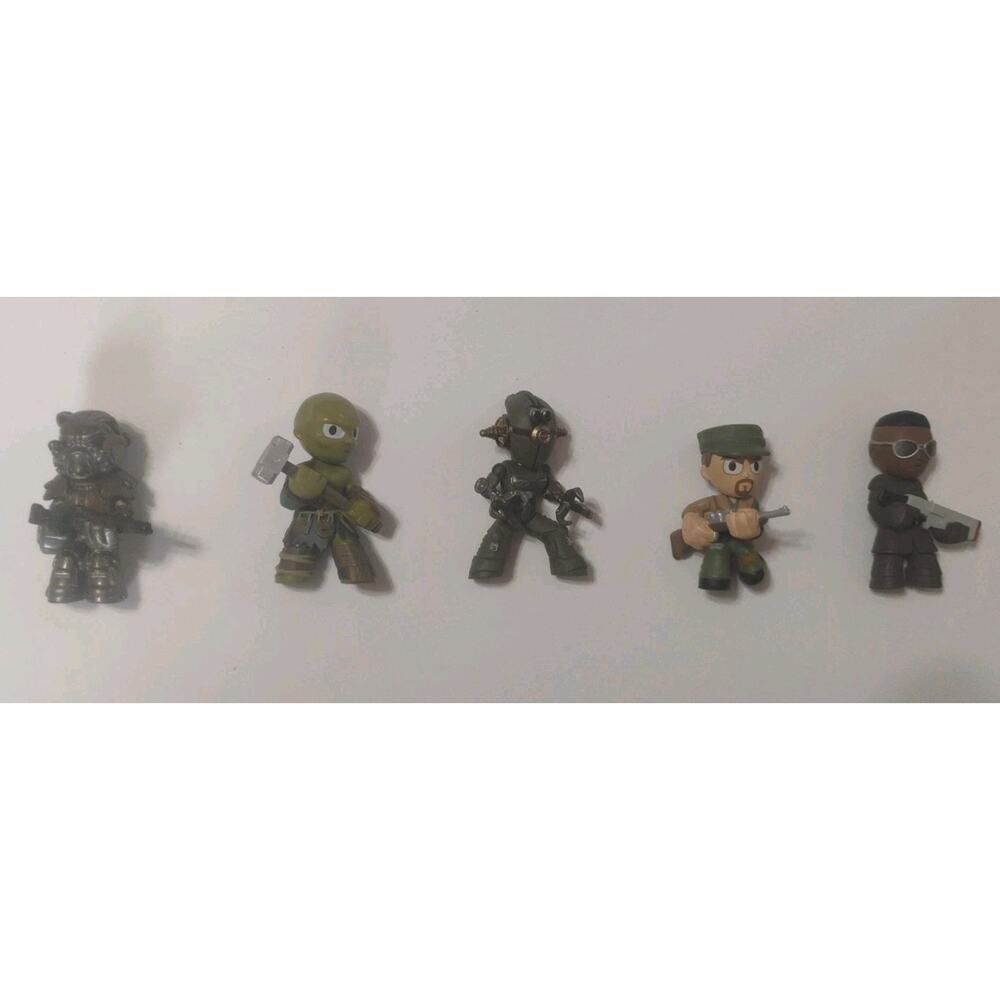 Lot Of 5 Funko Mystery Minis Fallout Vinyl Figurines Original Figures with Boxes